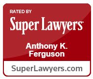 Anthony Ferguson SuperLawyer Award