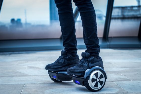 Hoverboard in Lewiston Maine - banned due to personal injury concerns