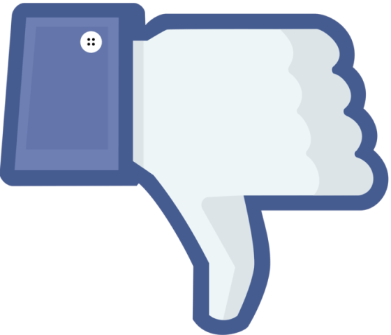 dislike facebook - dangers of using social media after an accident
