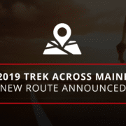 2019 Trek Across Maine New Route Announced